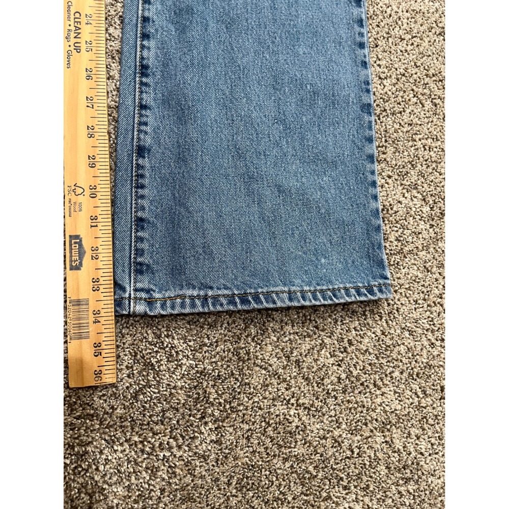 Levis 517 Bootcut Jeans Mens 38x34 Medium Wash Blue Denim 100% Cotton 517-0217 - Picture 5 of 8